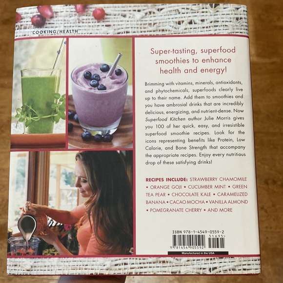 Super Food Smoothies. Recipe Book by Julie Morris - Picture 2 of 5